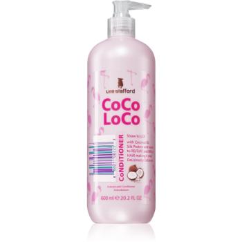 Lee Stafford CoCo LoCo kókuszolajat tartalmazó kondicionáló a fénylő és selymes hajért 600 ml